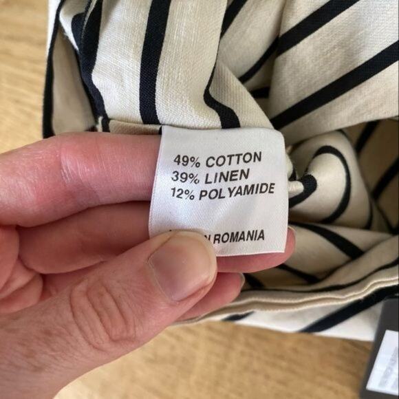 Revolve - Paper London Twist Top in Black & Cream - Picture 5 of 8